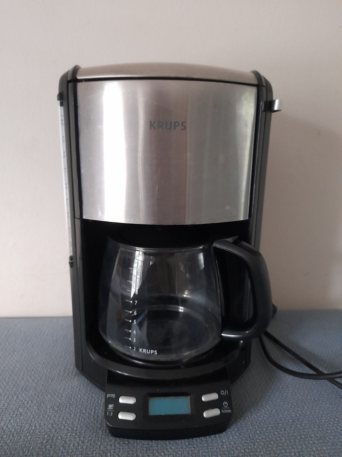 koffiezet krups, Ophalen