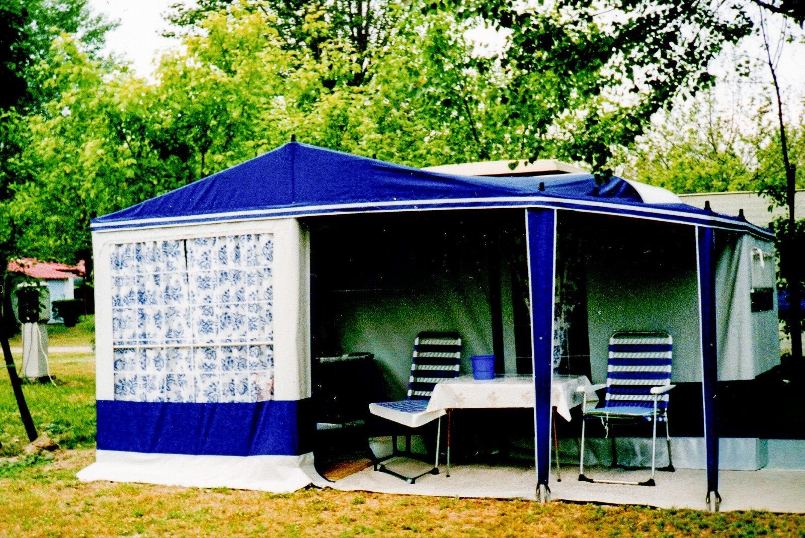 Caravane De Reu avec 2 auvents, Caravanes & Camping, Autres marques, Auvent, Jusqu'à 4 m, Particulier