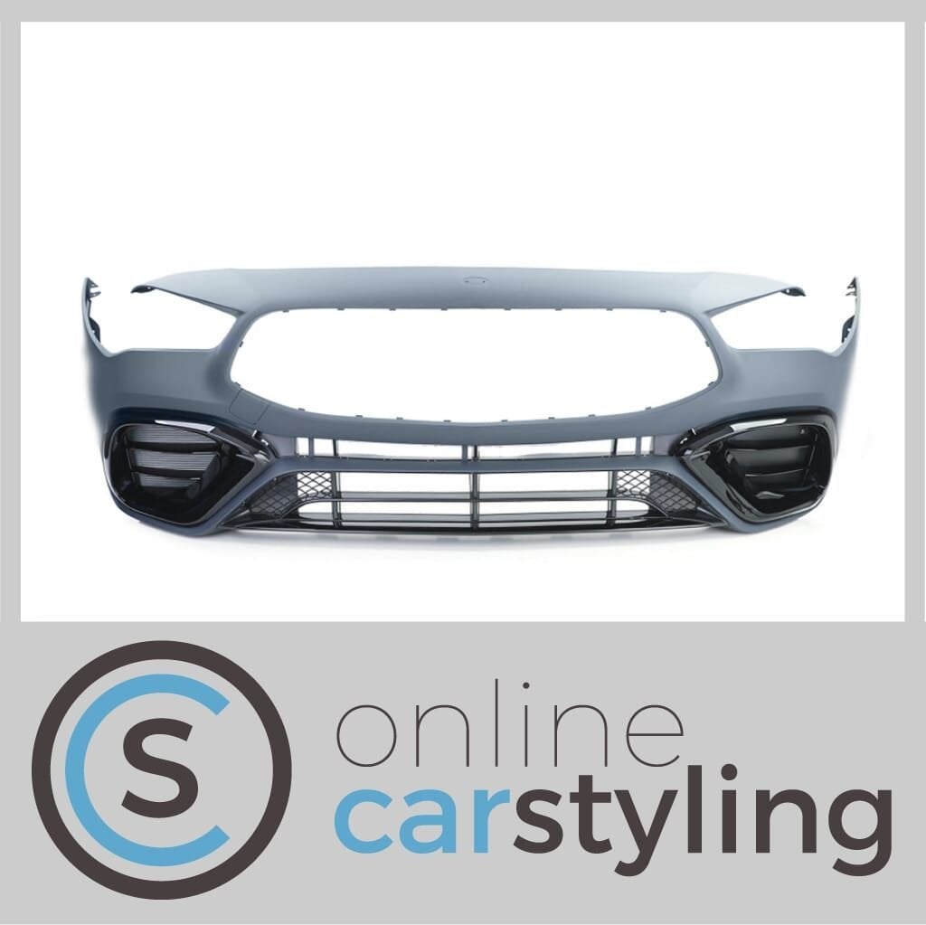 Voorbumper Mercedes CLA C118 / X118 Sport Style + Grill, Auto-onderdelen, -, Voor, Nieuw, Ophalen of Verzenden