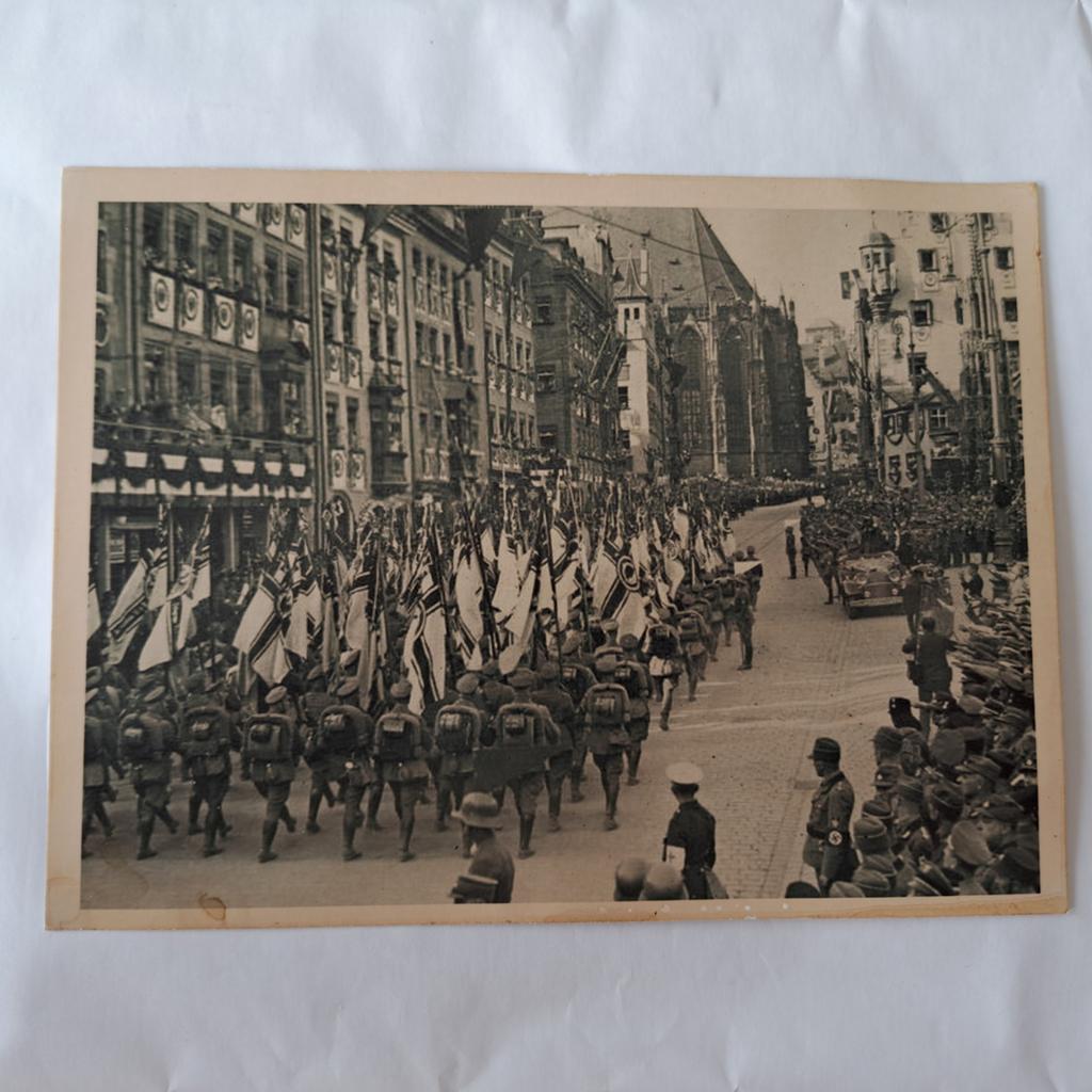 Historische persfoto NSDAP-partijdag Neurenberg 1934 – Stahl, Ophalen of Verzenden