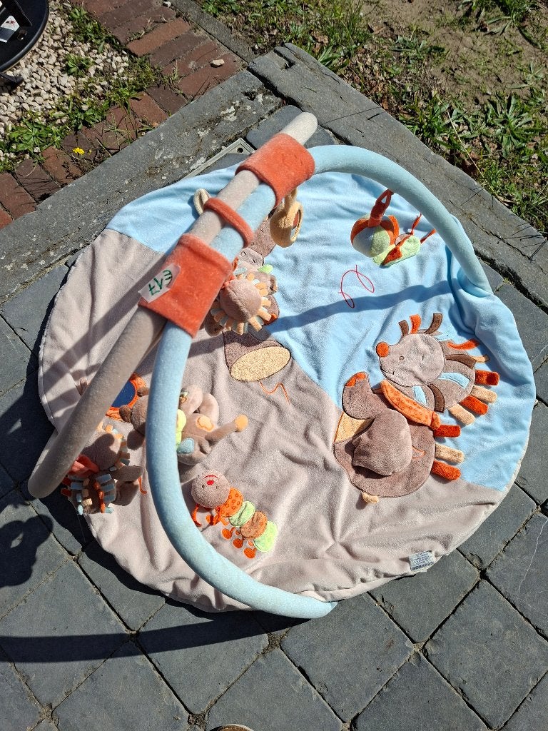 Speelmat, Ophalen