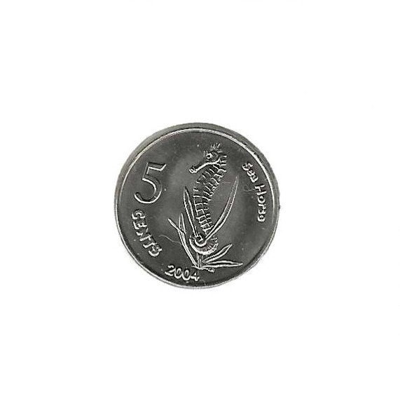 Cocos Keeling Islands, 5 Cents 2004., Postzegels en Munten, Munten | Oceanië, Ophalen of Verzenden, Losse munt