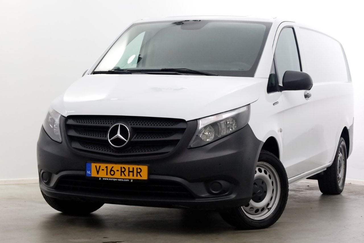 Mercedes-Benz eVito Lang 41 kWh Airco SOH 89,8% 10-2021, Auto's, Automaat, Wit, Mercedes-Benz, Electronic Stability Program (ESP)
