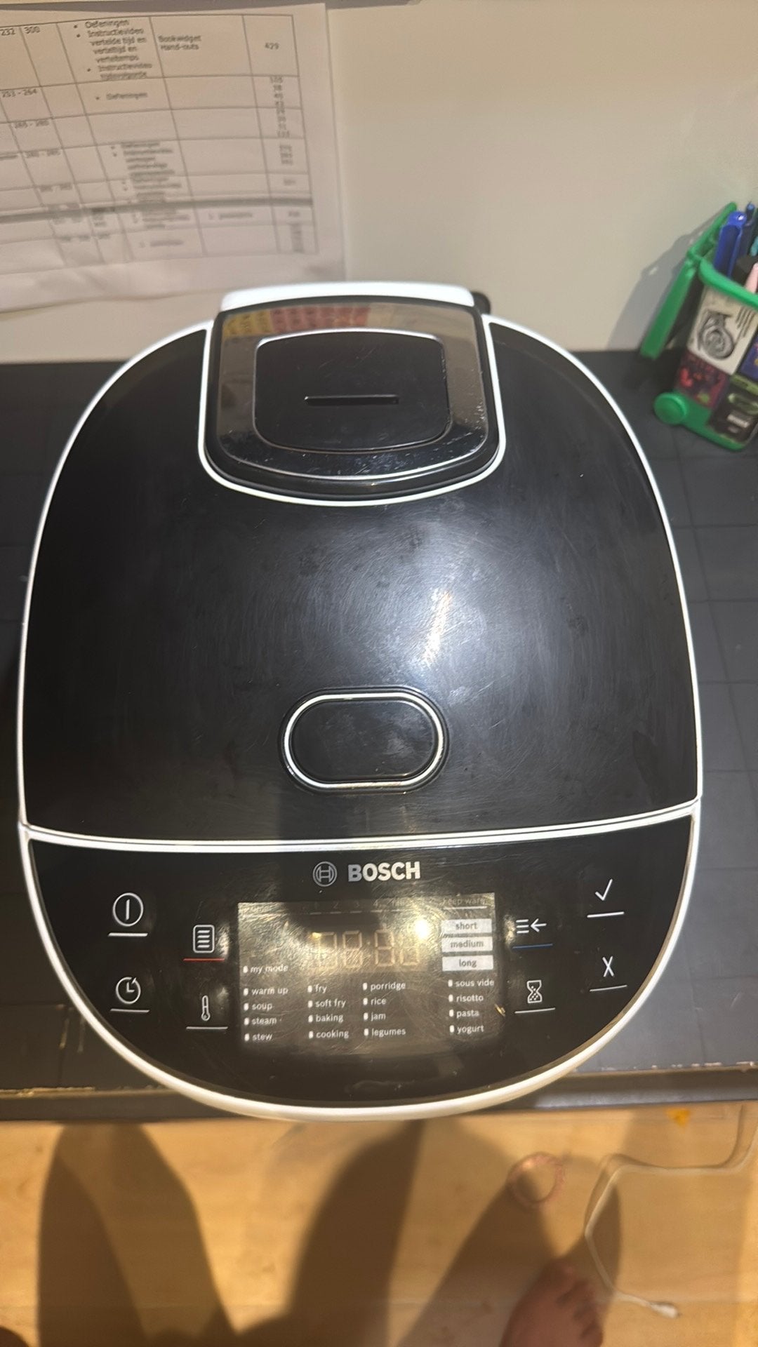 Bosch AutoCook MUC11W12 Multicooker 5 Liter / 48 Programma's, Elektronische apparatuur, Ophalen, Zo goed als nieuw
