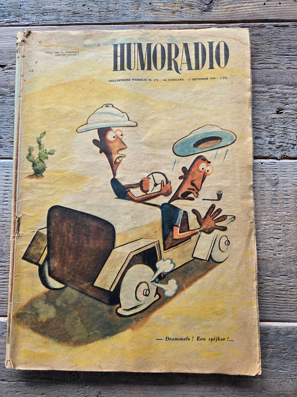 Vintage Humo Radio 1949, Enlèvement ou Envoi