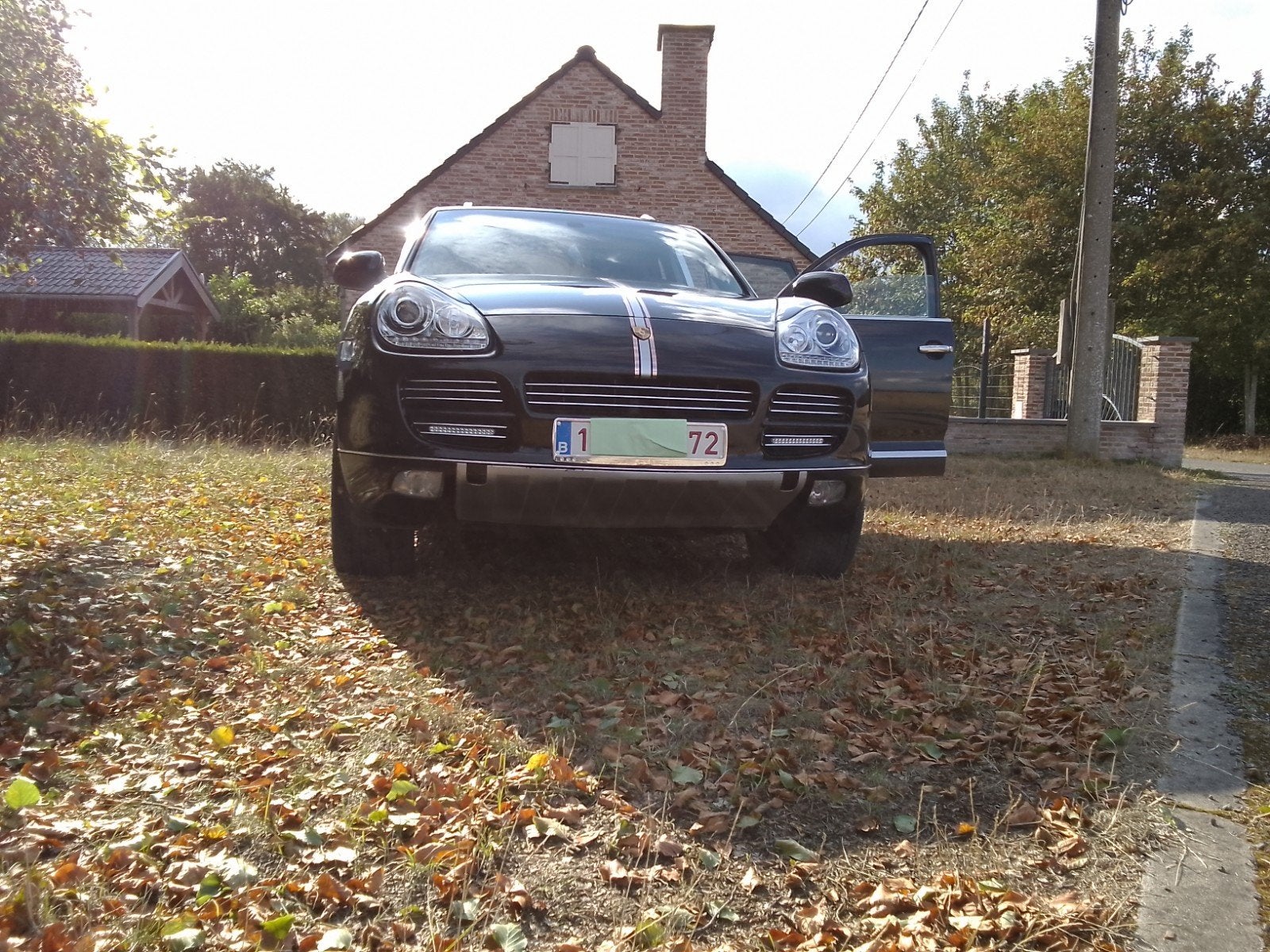 Mobilhome Porsche Cayenne turboS 4.5 lichte vracht.full ., Caravans en Kamperen, Particulier, Benzine, TV