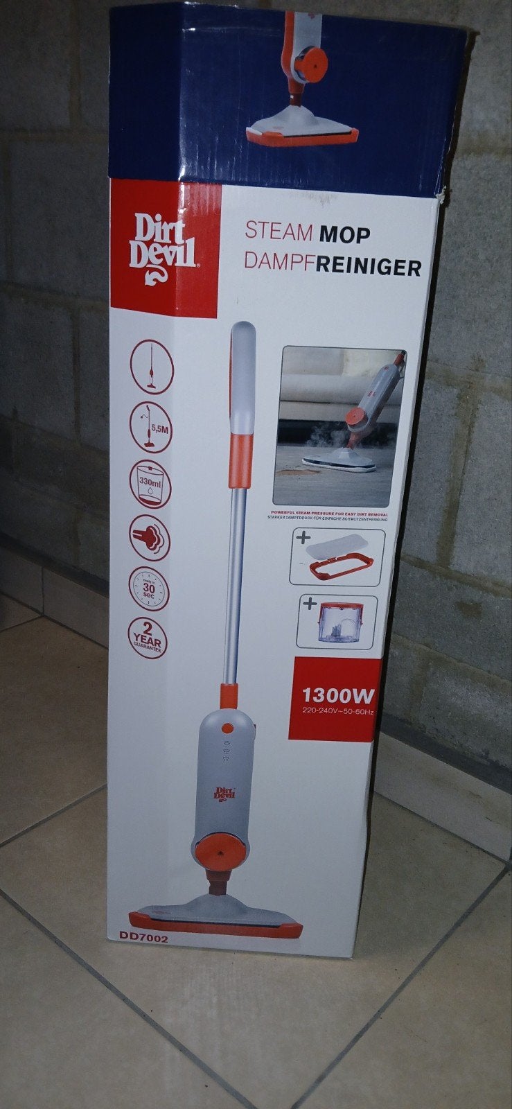 stoomdweil, Elektronische apparatuur, Stoomapparaten, Ophalen, Zo goed als nieuw, Stoomreiniger