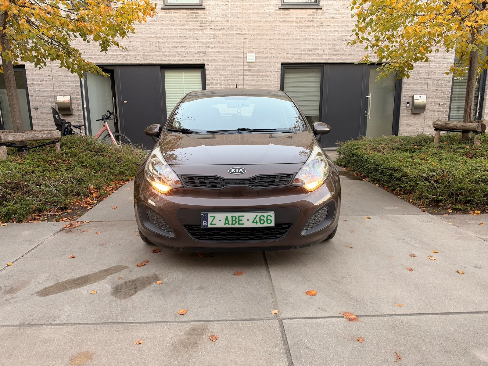 Kia Rio 1.4 Benzine – 2011 – Slechts 79.785 km, Auto's, Voorwielaandrijving, Euro 5, Stof, Zwart