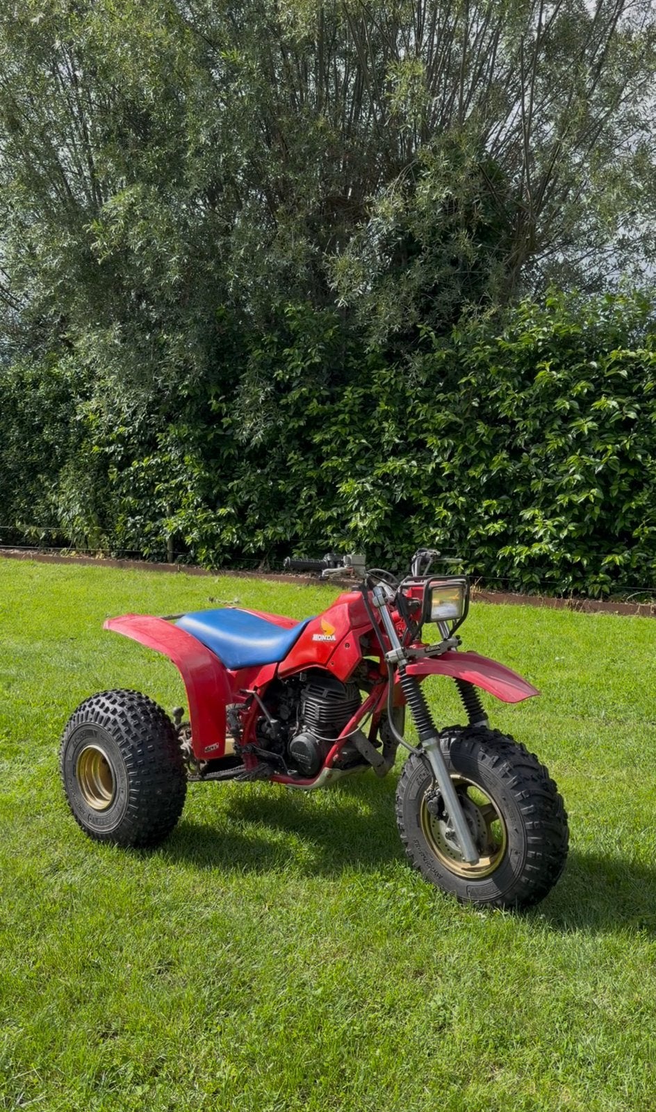 Honda atc 250R, Motoren, Bedrijf