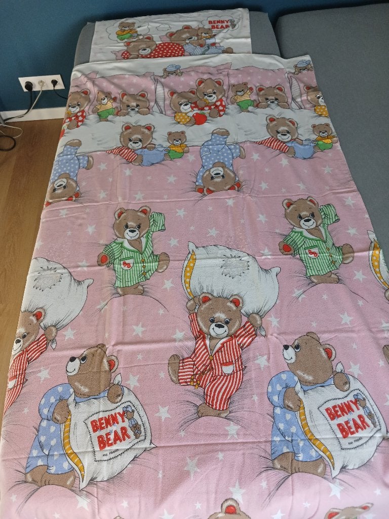 Housse de couette en flanelle pour enfant, Housse de couette, Lit simple, Enlèvement, Utilisé