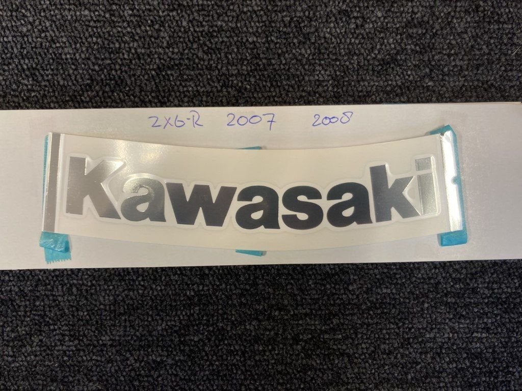 Kawasaki ZX6R 2007 2008 Tanksticker ninja zx6-r, Gebruikt, -, -, Ophalen of Verzenden