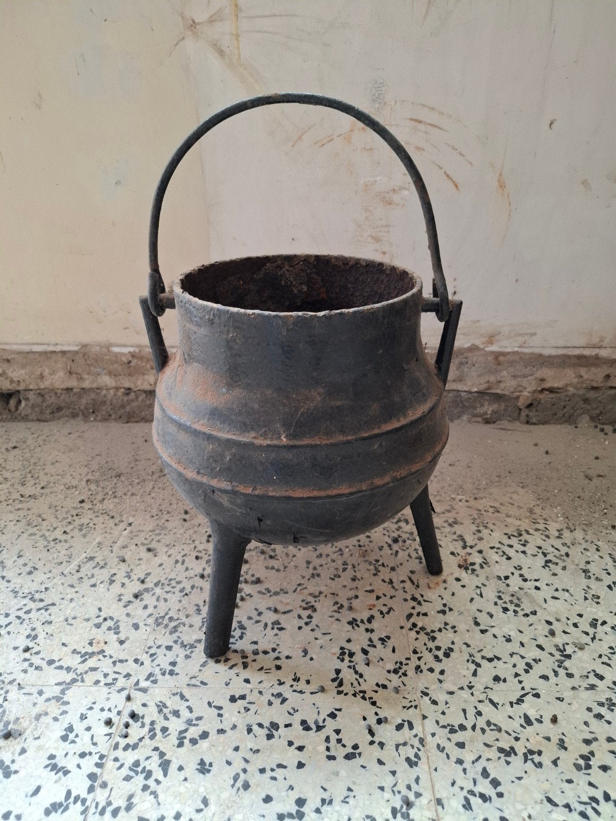 Stalen zwarte ketel, Ophalen of Verzenden