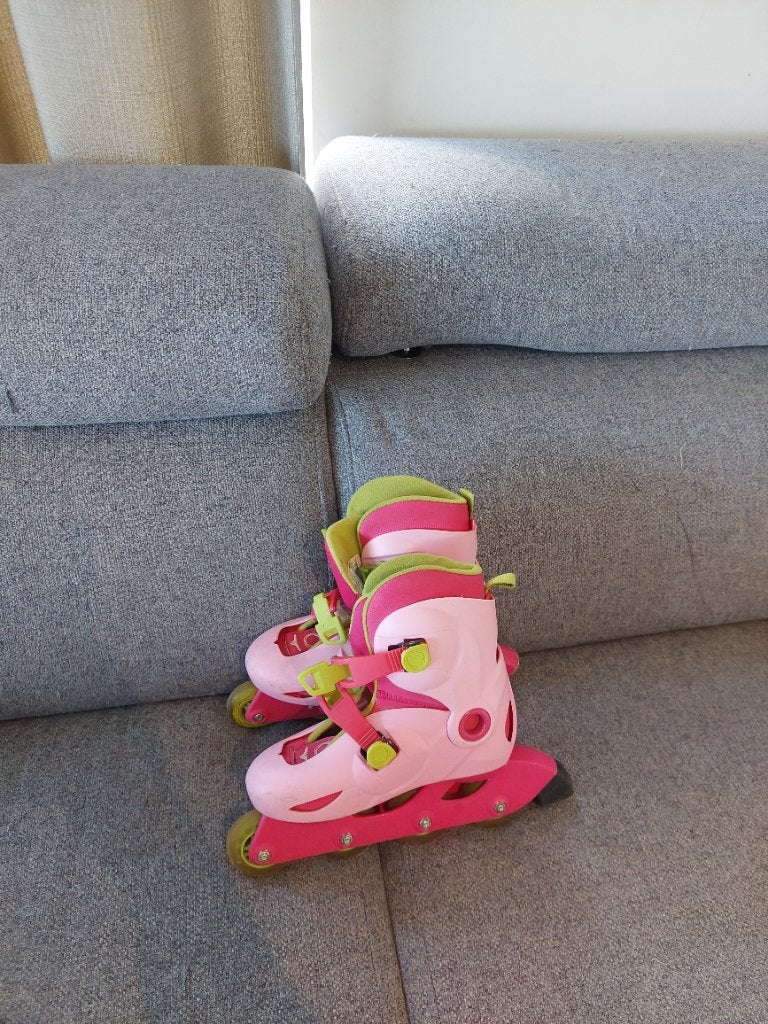 Rolschaatsen, Ophalen, Verstelbaar, Zo goed als nieuw, Kinderen