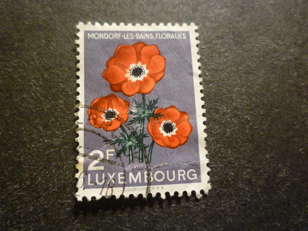 Luxemburg/Luxembourg 1956 Mi 547(o) Gestempeld/Oblitéré, Envoi, Luxembourg