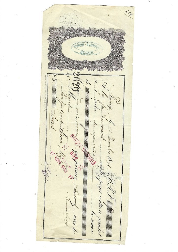 Ancien mandat 1892, Collections, Collections Autre, Envoi, Utilisé
