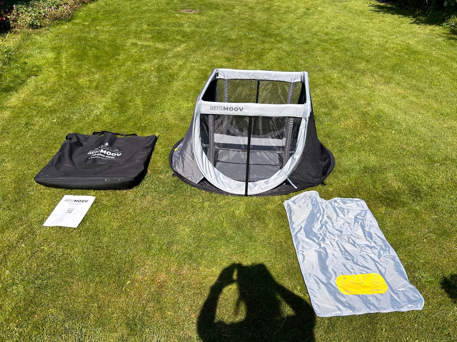 Nieuwstaat - Aeromoov reisbedje met matras, Ophalen of Verzenden, Nieuw, Reisbedje