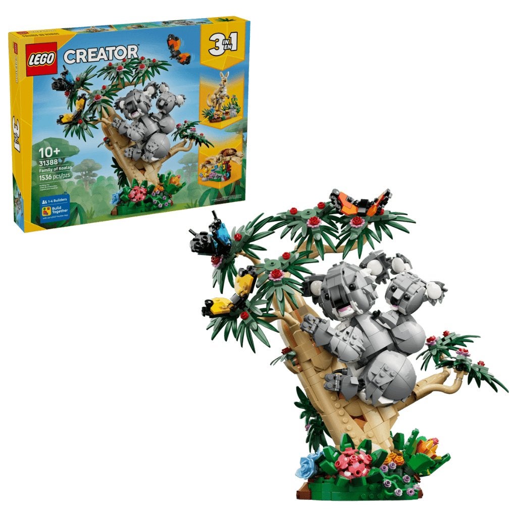 Lego Creator 3in1- 31388 - Wilde dieren: koalafamilie, Kinderen en Baby's, Speelgoed | Duplo en Lego, Lego, Nieuw, Ophalen of Verzenden
