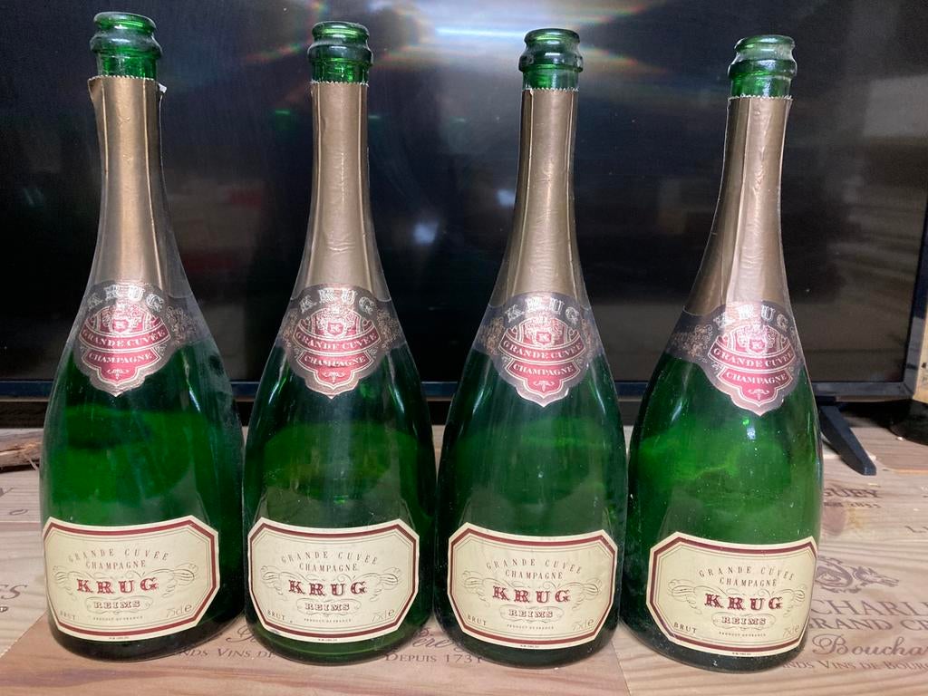 Lege flessen top champagne, Collections, Vins, Enlèvement, Comme neuf, Champagne