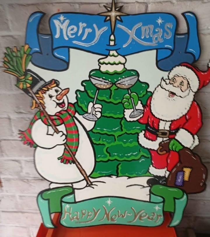 ALERTE PÉPITE : La Déco de Noël XXL en BOIS qui trinque, Enlèvement