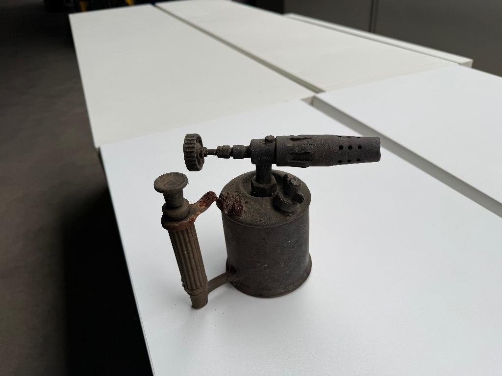 antieke zweedse soldeerbrander max sievert, Antiek en Kunst, Ophalen of Verzenden