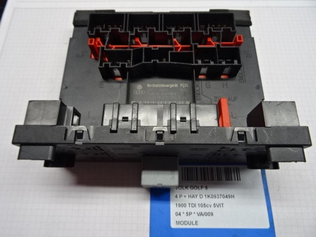 UNITE ELECTRONIQUE Volkswagen Golf V (1K1) (1K0937049H), Volkswagen, Volkswagen AG, Utilisé, Kundenbetreuung@volkswagen.de