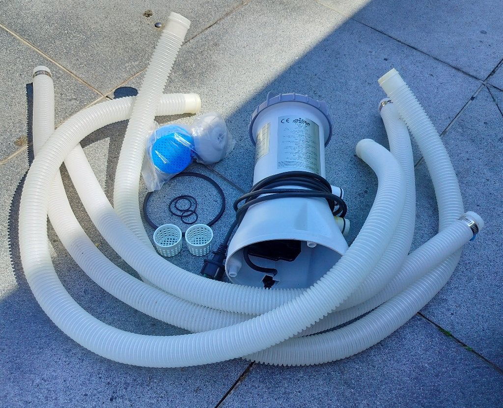 Zwembadpomp  , filter, Tuin en Terras, Ophalen, Zo goed als nieuw, Filter