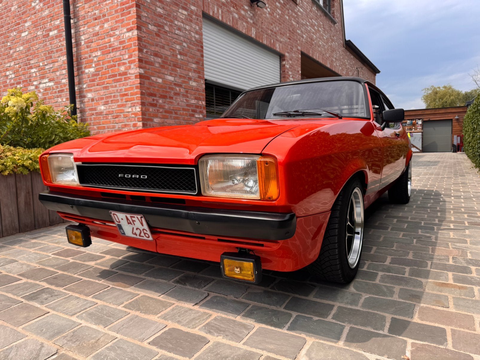 Ford capri, Autos, Rouge, Achat, Boîte manuelle, Noir
