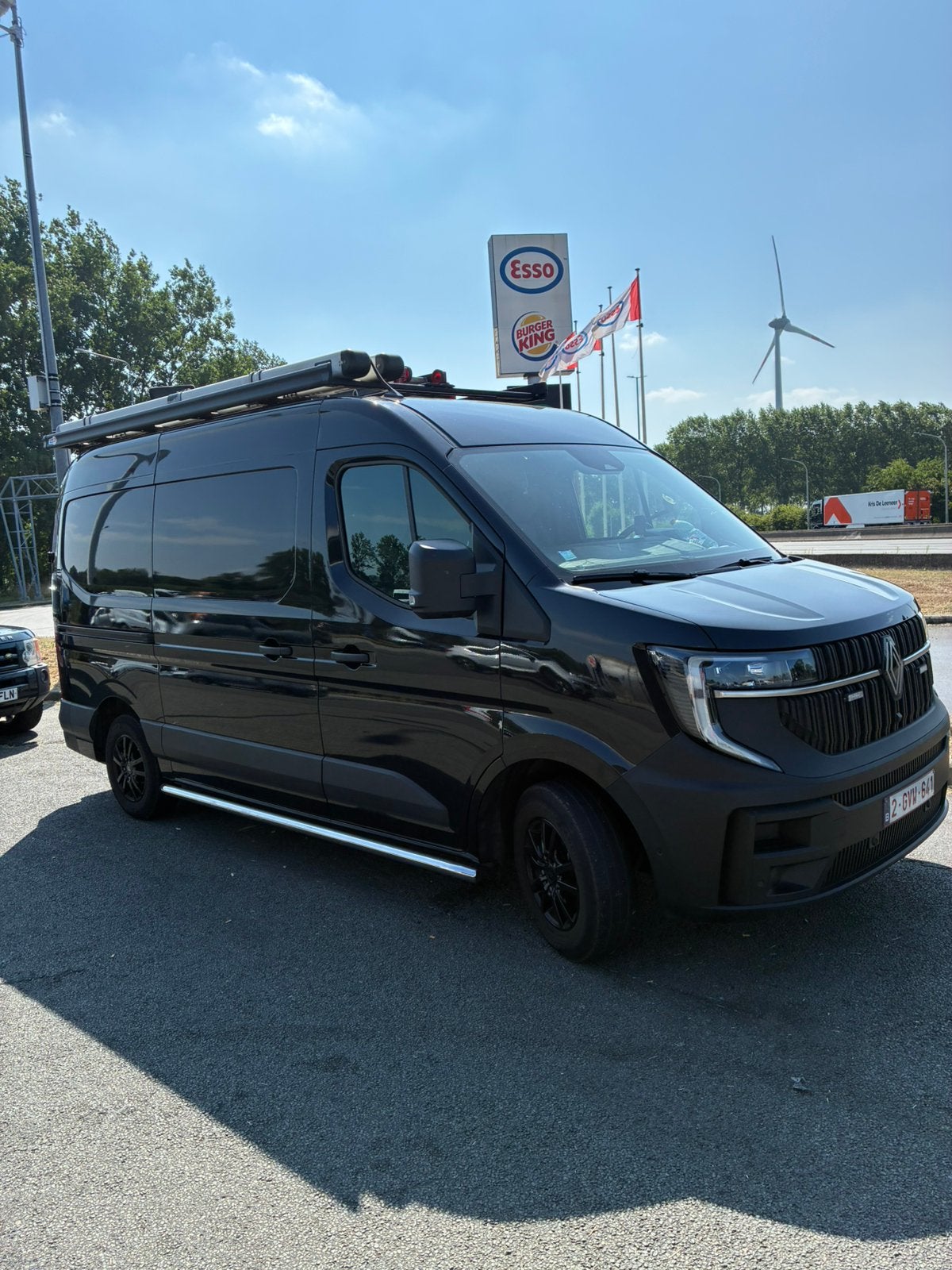 Renault Master Bestelwagen L2H2, Auto's, Voorwielaandrijving, Zwart, Renault, Zwart