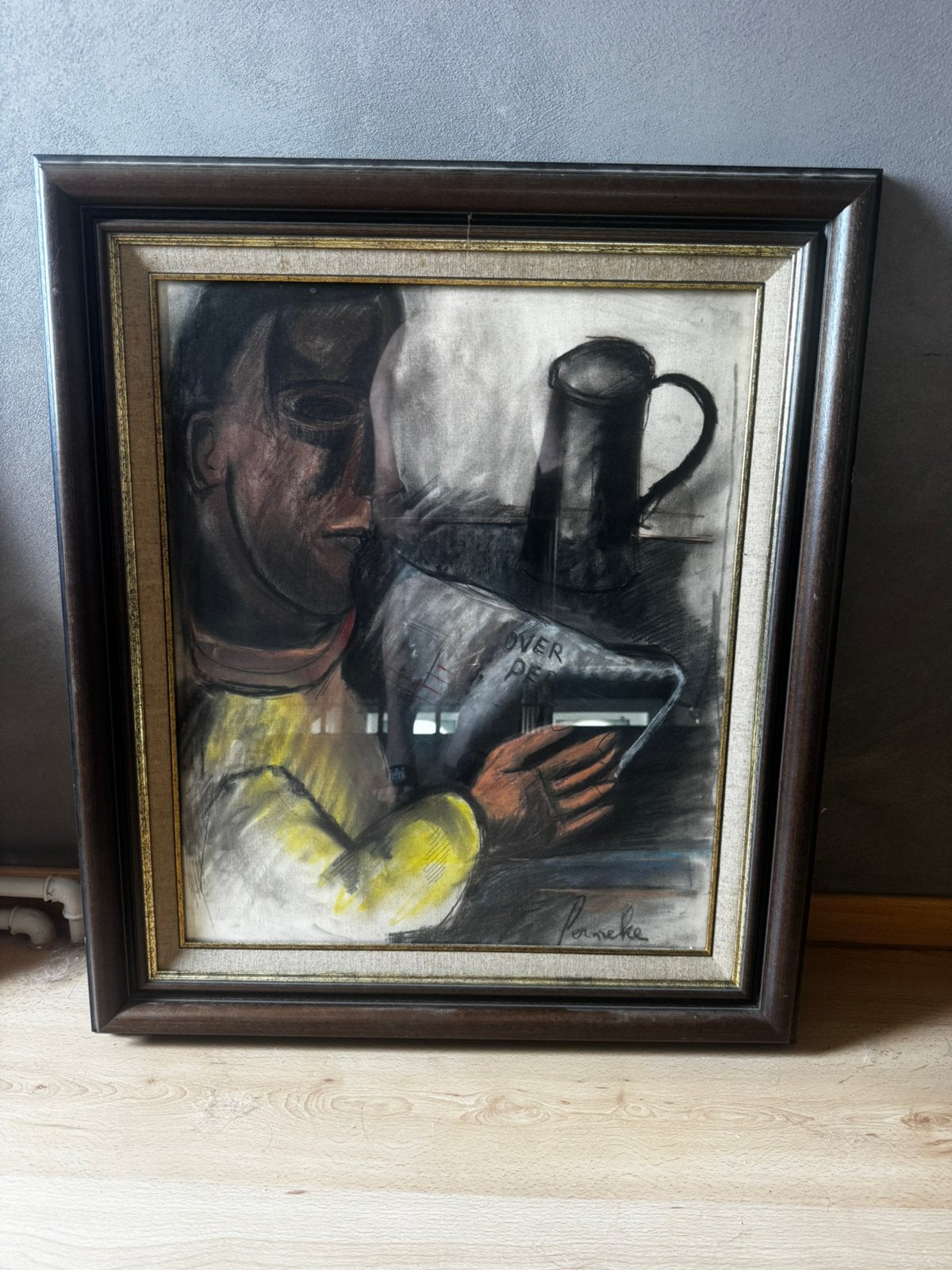 Schilderij permeke, Antiek en Kunst, Ophalen