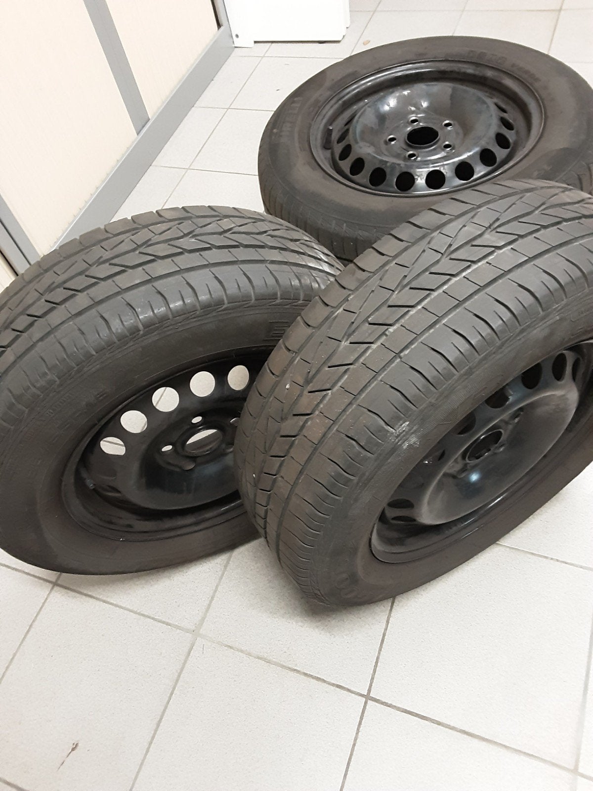 4 winterbanden,  zo goed als nieuw, Enlèvement, Pneus hiver
