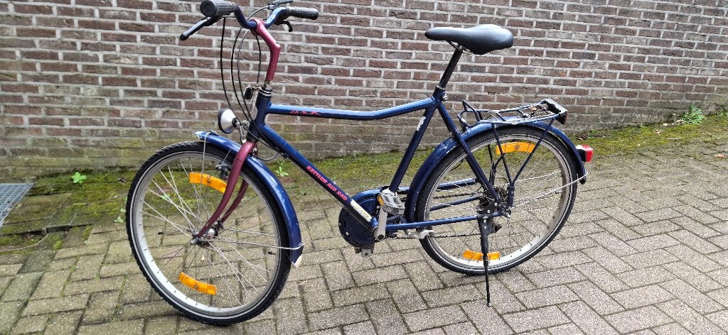 Herenfiets Kettler, Fietsen en Brommers, Fietsen | Heren | Herenfietsen, Gebruikt, Velgrem, Versnellingen, Ophalen