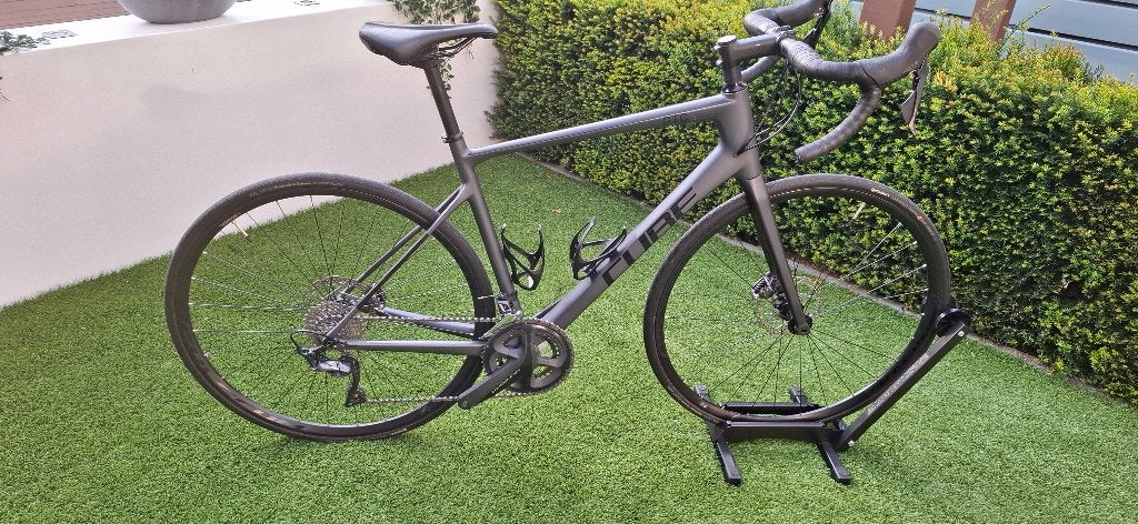 Cube Attain GTC SL Grey/Carbon, Gebruikt, Meer dan 20 versnellingen, Schijfrem, 53 tot 57 cm