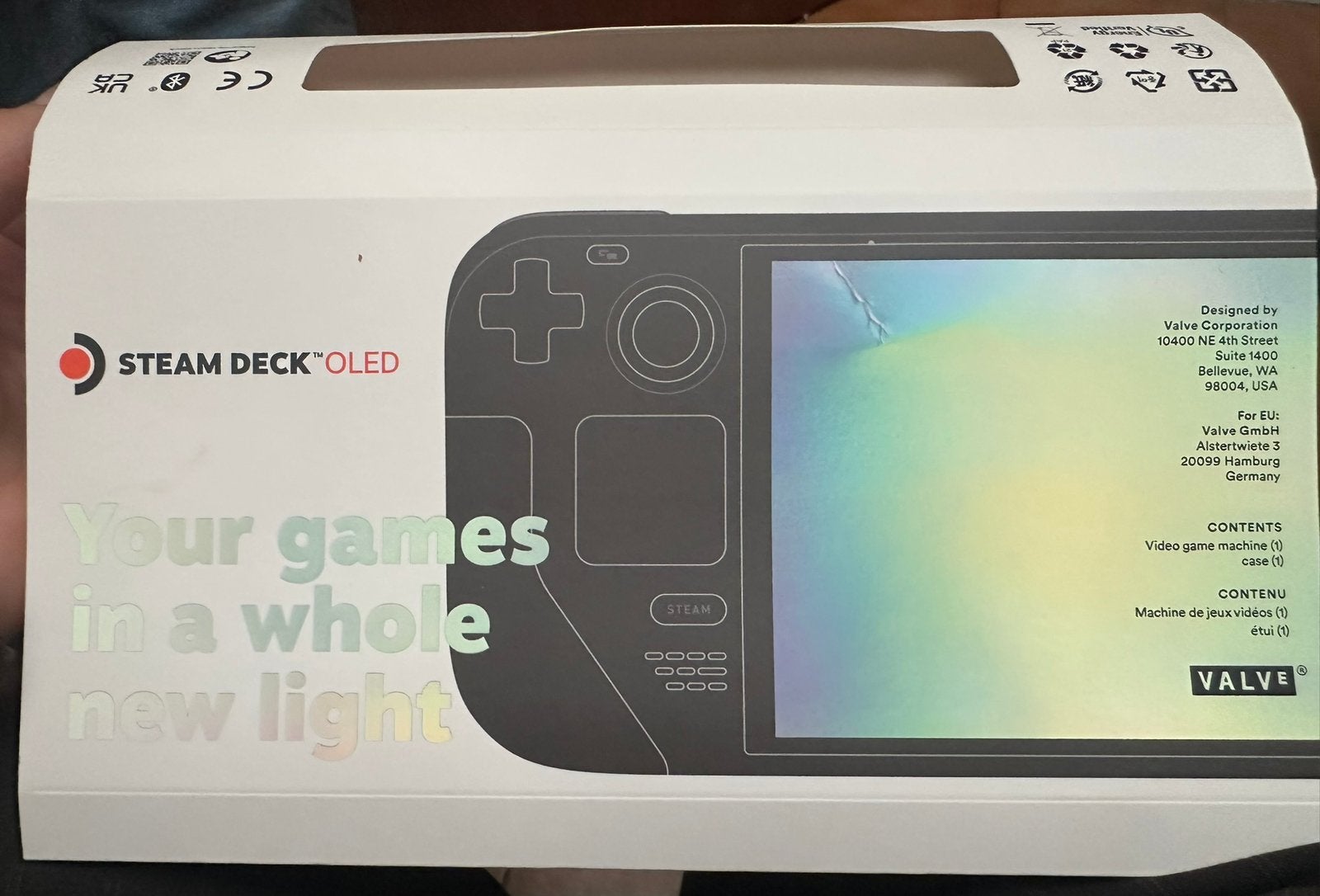 Steam Deck Oled 1 To, Consoles de jeu & Jeux vidéo, Enlèvement ou Envoi, Comme neuf