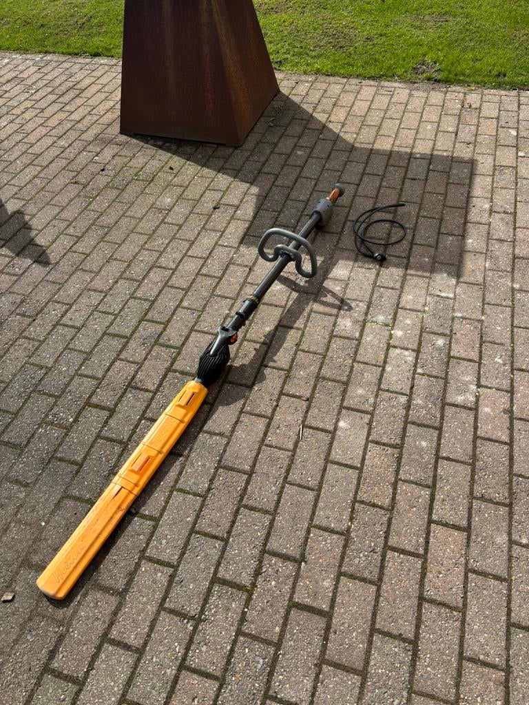 Pellenc uitschuifbare stokhaagschaar, Tuin en Terras, Ophalen, Gebruikt, Accu