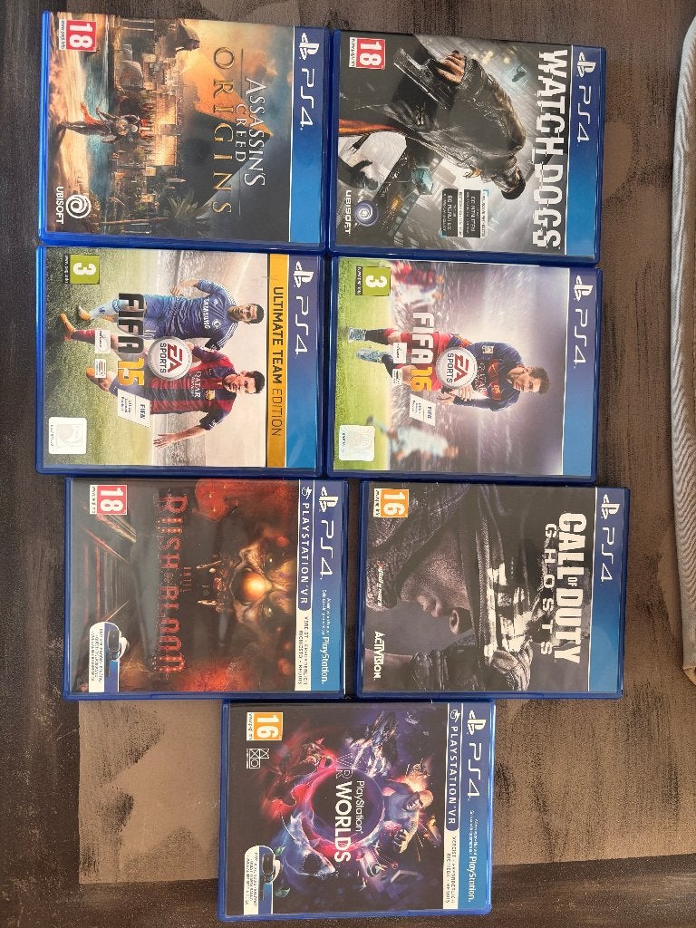 PS4 spellen te koop, Ophalen, Gebruikt