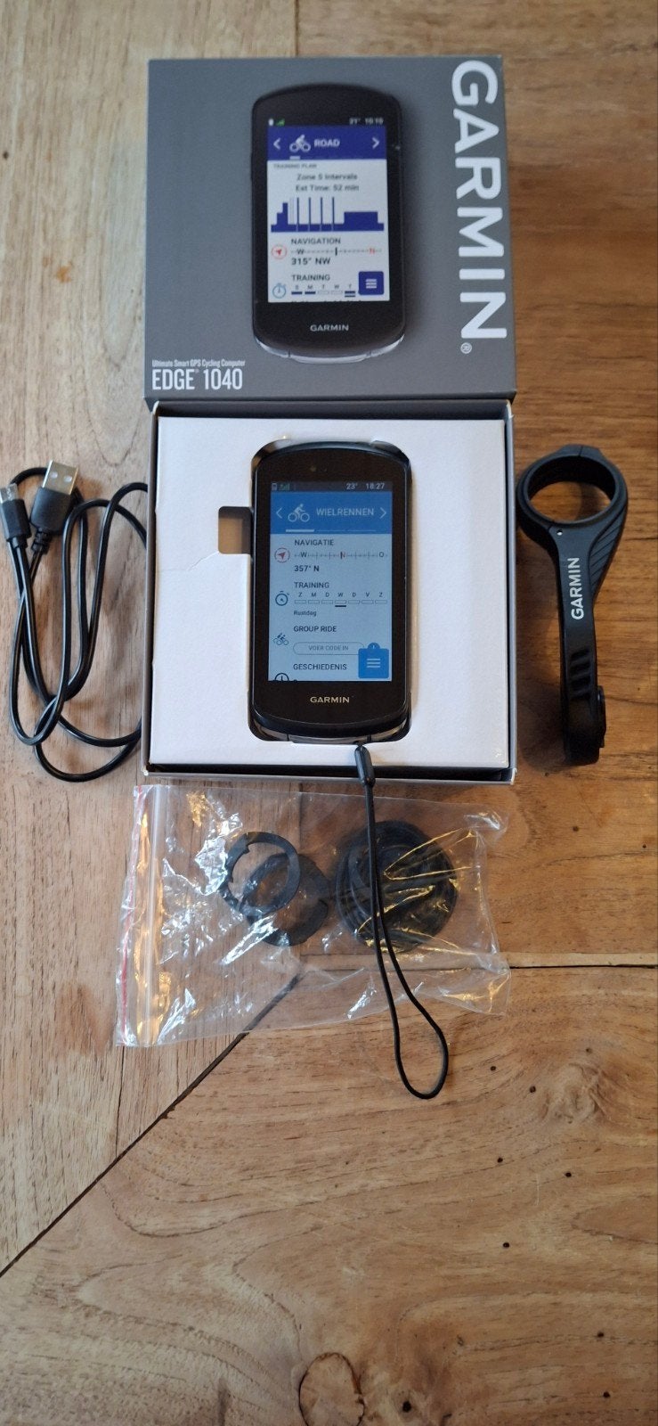 garmin edge 1040, Enlèvement