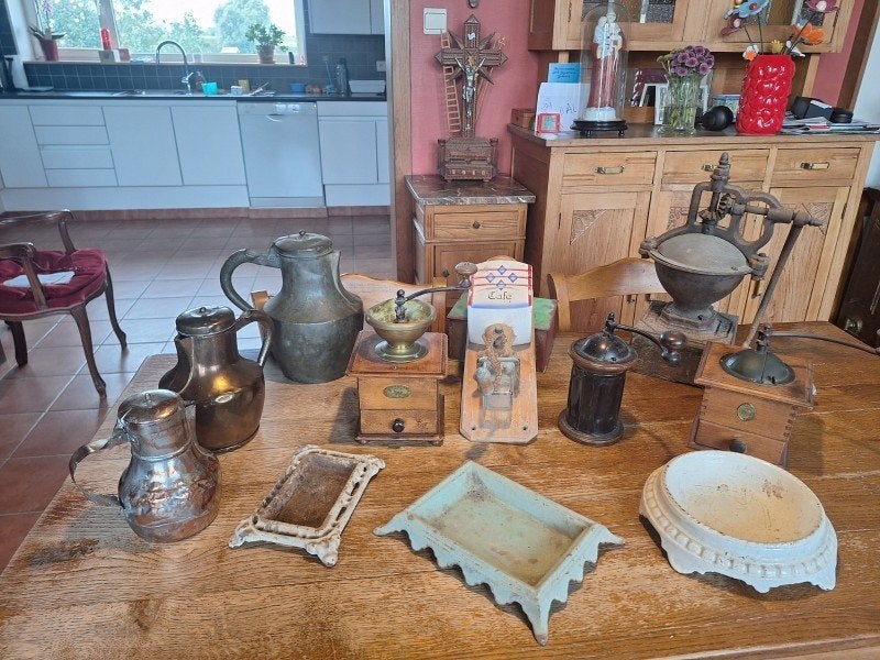 verzameling koffiemolens, Antiquités & Art, Enlèvement