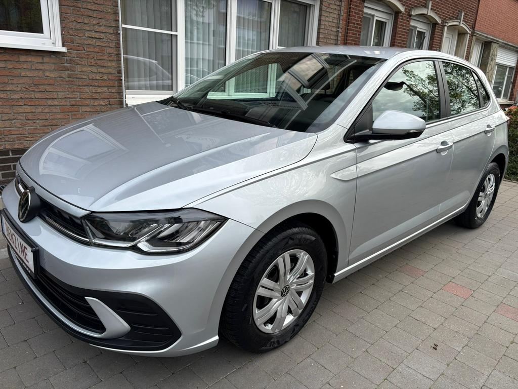 Volkswagen Polo 1.0i! Nieuwstaat*Airco*Navi*63000km*Garantie, Autos, Achat, Bluetooth, Euro 6, Entreprise