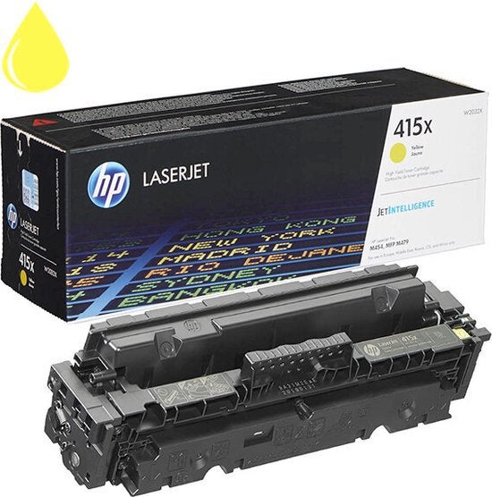 HP 415X Toner - Geel, Ophalen of Verzenden, Nieuw, Toner