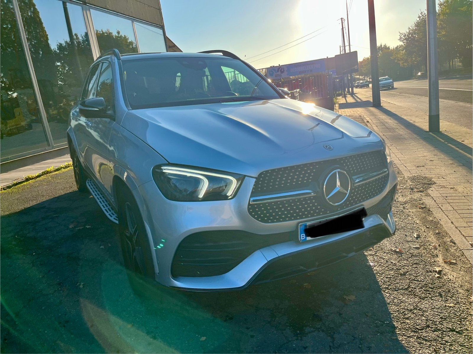 GLE 300D AMG 11/2021 167000km 34500€, Autos, Cuir, Argent ou Gris, Achat, Euro 6