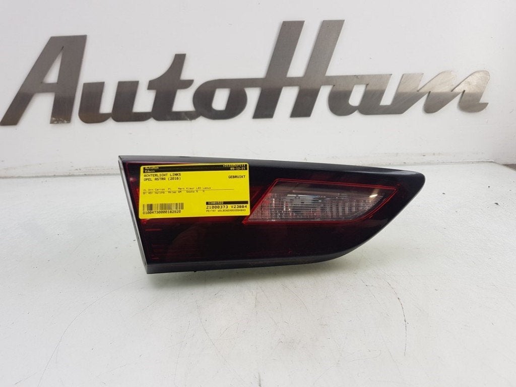 FEU ARRIÈRE GAUCHE Opel Astra K (|39032992|13401522|), Autos : Pièces & Accessoires, Éclairage, Opel, Utilisé