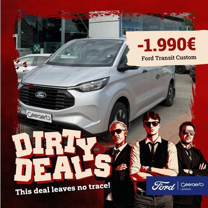 Ford Transit Custom, Argent ou Gris, Achat, Entreprise, 227 ch