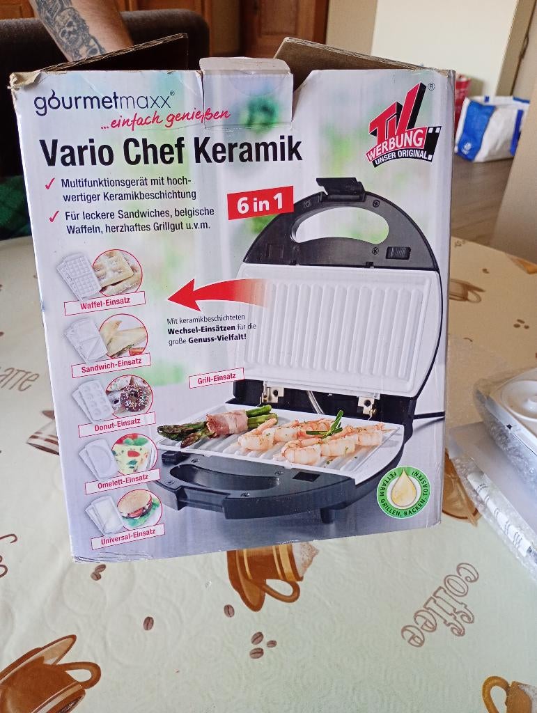 Multigrill, Ophalen, Uitneembare platen, Nieuw