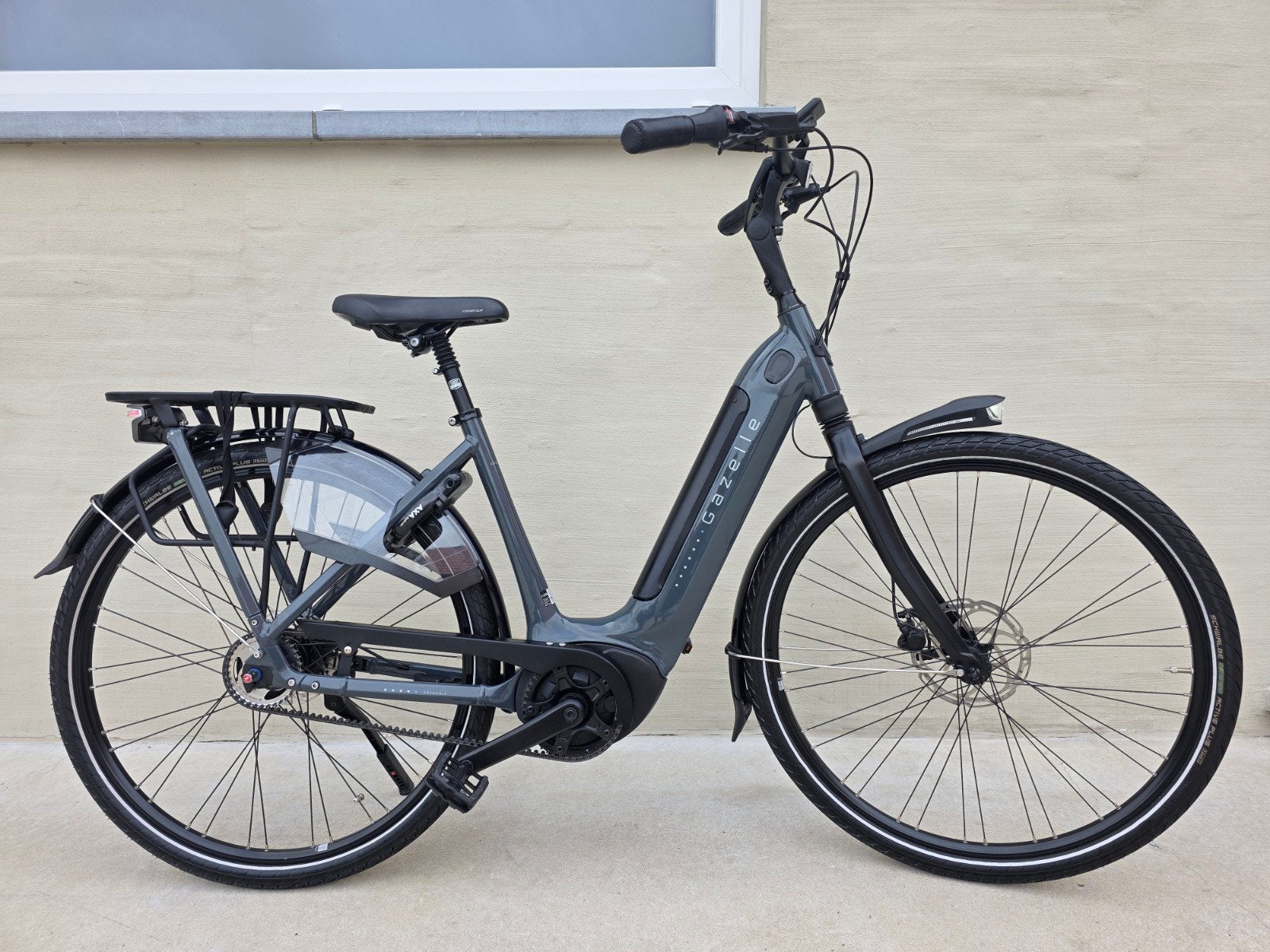Gazelle Grenoble C5 HMB *500Wh * 1.700km ** Grey, Ophalen, Gazelle