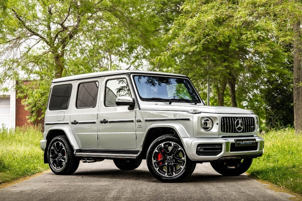Mercedes G63 AMG * Carbon * Burmester * ACC * Opendak * BTW, Autos, Mercedes-Benz, Argent ou Gris, Achat, 430 kW, Entreprise