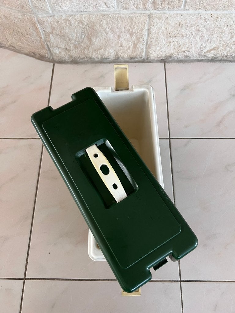 Vintage koelbox OLOT, groen. 10L *Made in Spain*, Antiek en Kunst, Ophalen of Verzenden