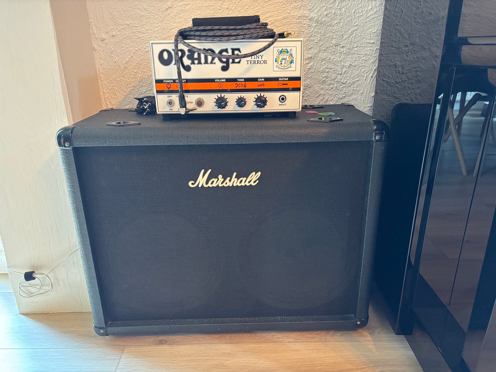 Marshall JCMC212 cabinet, Muziek en Instrumenten, Versterkers | Bas en Gitaar, Ophalen, Zo goed als nieuw
