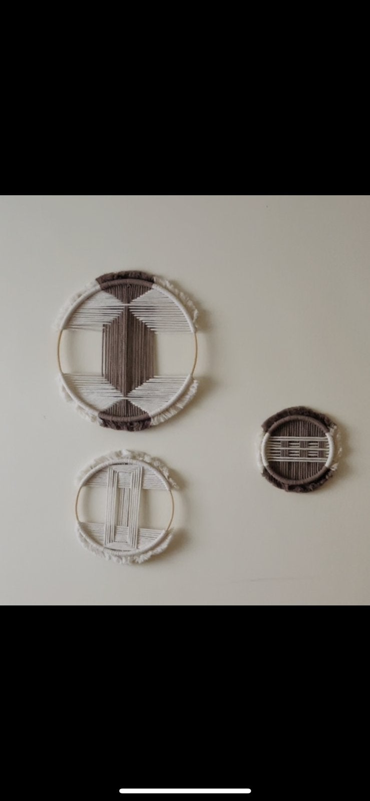 Macrame, Maison & Meubles, Accessoires pour la Maison | Décorations murale, Minimaliste, Enlèvement ou Envoi, Comme neuf, Fait main
