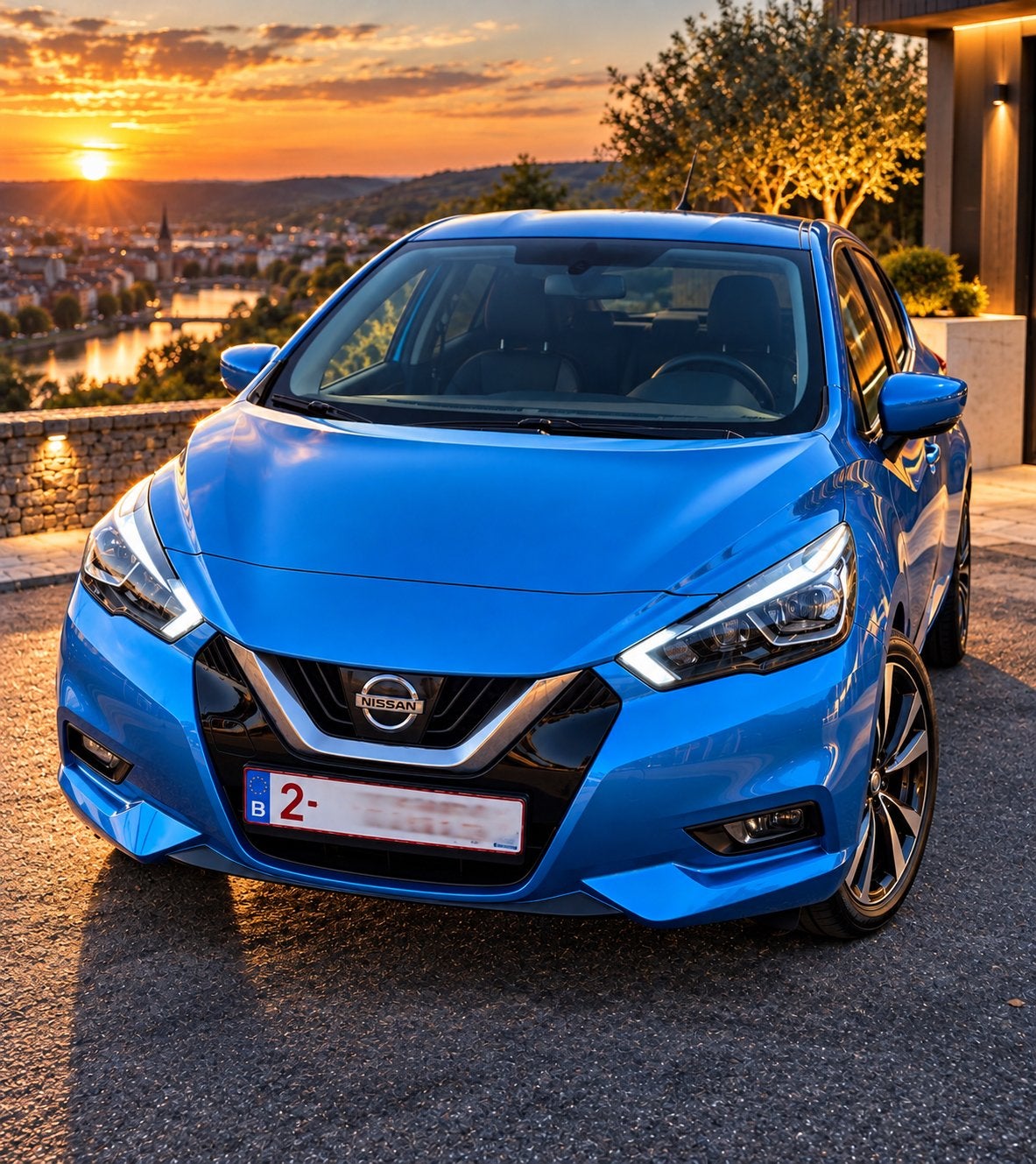 Nissan Micra 2018 120.000 km Très bel état Jantes | GPS, Elektrische ramen, Blauw, Handgeschakeld, Blauw