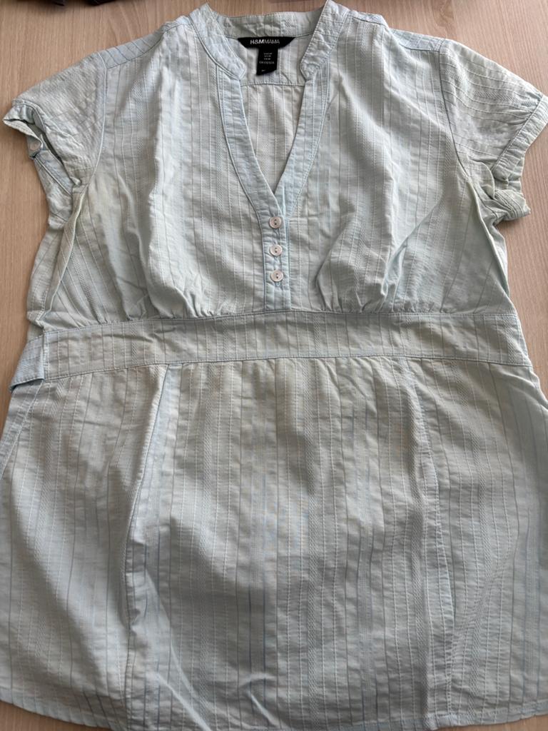 Mooi zwangerschapsbloesje maat M, Kleding | Dames, Zwangerschapskleding, Maat 38/40 (M), Blauw, Blouse of Tuniek, Ophalen of Verzenden
